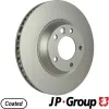 Bremsscheibe Vorderachse rechts JP GROUP 1163105180 Bild Bremsscheibe Vorderachse rechts JP GROUP 1163105180