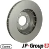 Bremsscheibe Vorderachse rechts JP GROUP 1163105180 Bild Bremsscheibe Vorderachse rechts JP GROUP 1163105180