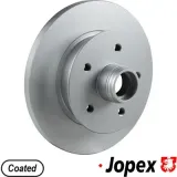 Bremsscheibe Vorderachse links Vorderachse rechts JP GROUP 1163107600