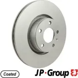 Bremsscheibe Vorderachse JP GROUP 1163110600
