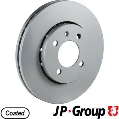 Bremsscheibe Vorderachse JP GROUP 1163112900