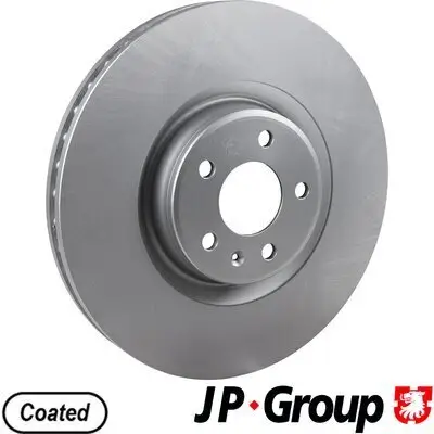Bremsscheibe Vorderachse JP GROUP 1163114100