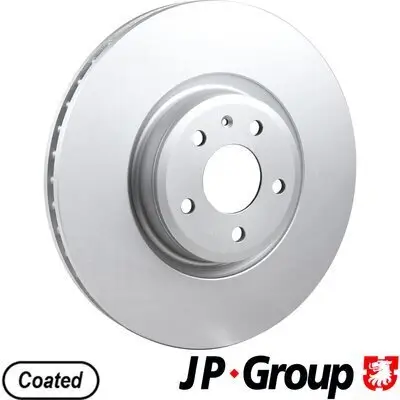 Bremsscheibe Vorderachse JP GROUP 1163114200