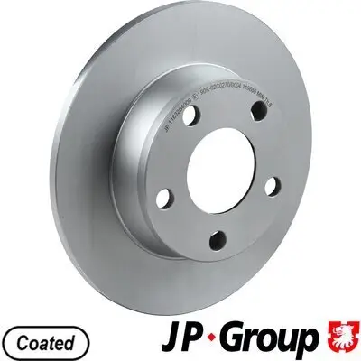 Bremsscheibe Hinterachse JP GROUP 1163204000