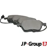 Bremsbelagsatz, Scheibenbremse Vorderachse JP GROUP 1163602410