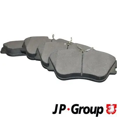 Bremsbelagsatz, Scheibenbremse Vorderachse JP GROUP 1163603410 Bild Bremsbelagsatz, Scheibenbremse Vorderachse JP GROUP 1163603410