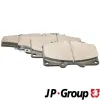 Bremsbelagsatz, Scheibenbremse Vorderachse JP GROUP 1163607310