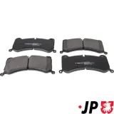 Bremsbelagsatz, Scheibenbremse Vorderachse JP GROUP 1163614200