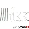 Zubehörsatz, Scheibenbremsbelag Vorderachse JP GROUP 1163650310