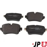 Bremsbelagsatz, Scheibenbremse Hinterachse JP GROUP 1163714010