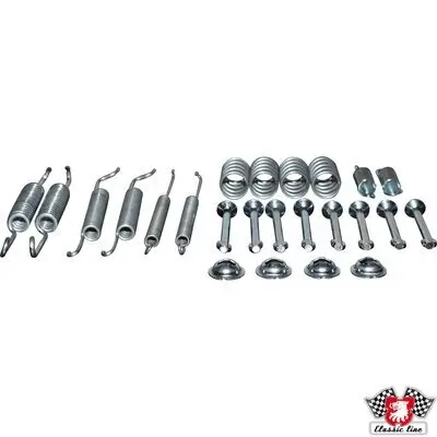 Zubehörsatz, Bremsbacken Hinterachse JP GROUP 1164001210 Bild Zubehörsatz, Bremsbacken Hinterachse JP GROUP 1164001210