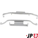 Zubehörsatz, Scheibenbremsbelag Hinterachse JP GROUP 1164006210