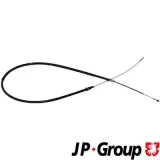 Seilzug, Feststellbremse hinten JP GROUP 1170300100