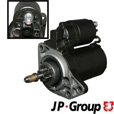 Starter 12 V 0,9 kW JP GROUP 1190300700