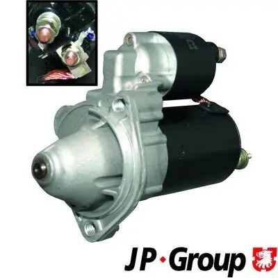 Starter 12 V 1,1 kW JP GROUP 1190301800 Bild Starter 12 V 1,1 kW JP GROUP 1190301800