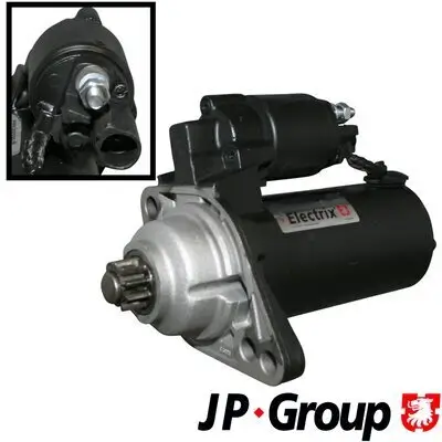 Starter 12 V 2 kW JP GROUP 1190304100