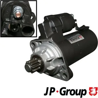 Starter 12 V 2,2 kW JP GROUP 1190304600