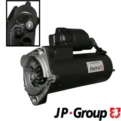 Starter 12 V 2 kW JP GROUP 1190305100 Bild Starter 12 V 2 kW JP GROUP 1190305100