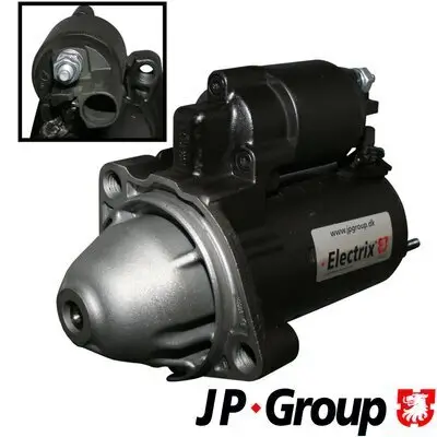 Starter 12 V 1,2 kW JP GROUP 1190305600