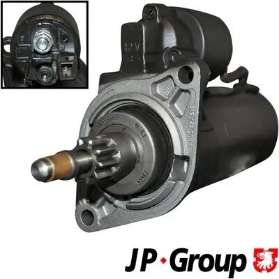 Starter 12 V 1,7 kW JP GROUP 1190307900