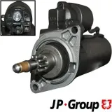 Starter 12 V 1,7 kW JP GROUP 1190307900