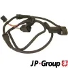 Sensor, Raddrehzahl Vorderachse links Vorderachse rechts JP GROUP 1197102300