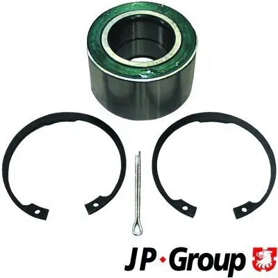Radlagersatz Vorderachse links Vorderachse rechts JP GROUP 1241300610