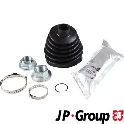 Faltenbalgsatz, Antriebswelle Vorderachse radseitig JP GROUP 1243602810