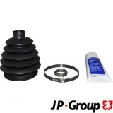 Faltenbalgsatz, Antriebswelle Vorderachse links Vorderachse rechts radseitig JP GROUP 1243603010