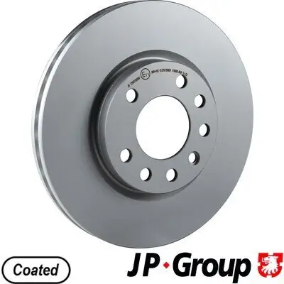 Bremsscheibe Vorderachse JP GROUP 1263102900
