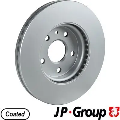Bremsscheibe Vorderachse JP GROUP 1263106500 Bild Bremsscheibe Vorderachse JP GROUP 1263106500