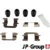 Zubehörsatz, Scheibenbremsbelag Vorderachse JP GROUP 1264003910