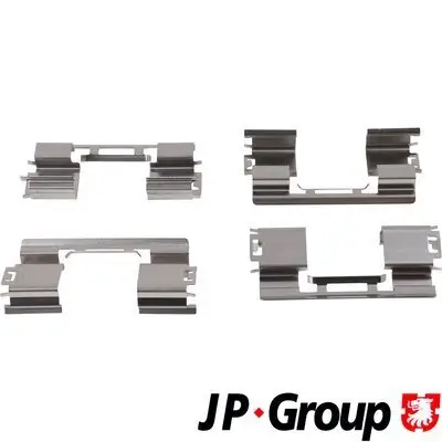 Zubehörsatz, Scheibenbremsbelag Vorderachse JP GROUP 1264005610 Bild Zubehörsatz, Scheibenbremsbelag Vorderachse JP GROUP 1264005610