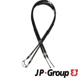 Seilzug, Feststellbremse hinten mitte JP GROUP 1270303900
