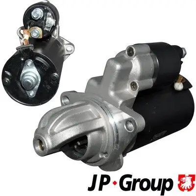 Starter 12 V 1,7 kW JP GROUP 1290302700