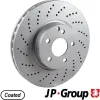 Bremsscheibe Vorderachse JP GROUP 1363101800 Bild Bremsscheibe Vorderachse JP GROUP 1363101800