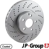 Bremsscheibe Vorderachse JP GROUP 1363101800