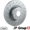 Bremsscheibe Vorderachse JP GROUP 1363102900
