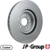 Bremsscheibe Vorderachse JP GROUP 1363103000 Bild Bremsscheibe Vorderachse JP GROUP 1363103000