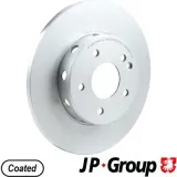 Bremsscheibe Vorderachse JP GROUP 1363106300
