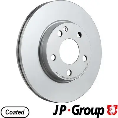 Bremsscheibe Vorderachse JP GROUP 1363107000