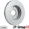 Bremsscheibe Vorderachse JP GROUP 1363107000 Bild Bremsscheibe Vorderachse JP GROUP 1363107000