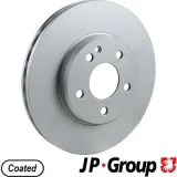 Bremsscheibe Vorderachse JP GROUP 1363107100