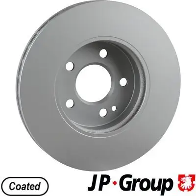 Bremsscheibe Vorderachse JP GROUP 1363109000 Bild Bremsscheibe Vorderachse JP GROUP 1363109000
