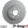 Bremsscheibe Vorderachse JP GROUP 1363109300