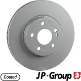 Bremsscheibe Vorderachse JP GROUP 1363109300
