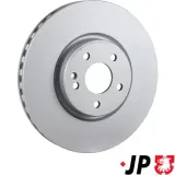 Bremsscheibe Vorderachse JP GROUP 1363109700