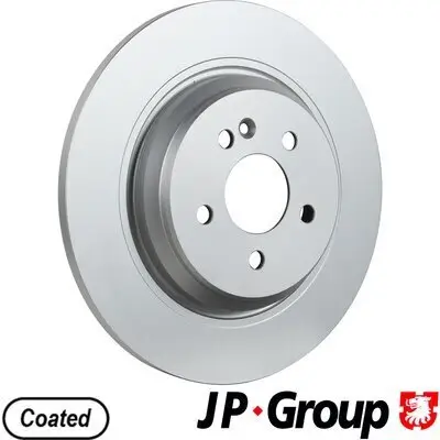 Bremsscheibe Hinterachse JP GROUP 1363201200