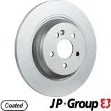 Bremsscheibe Hinterachse JP GROUP 1363201200