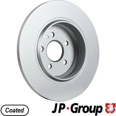 Bremsscheibe Hinterachse JP GROUP 1363201200 Bild Bremsscheibe Hinterachse JP GROUP 1363201200
